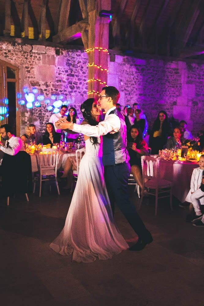 première danse et ouverture du bal de mariage 